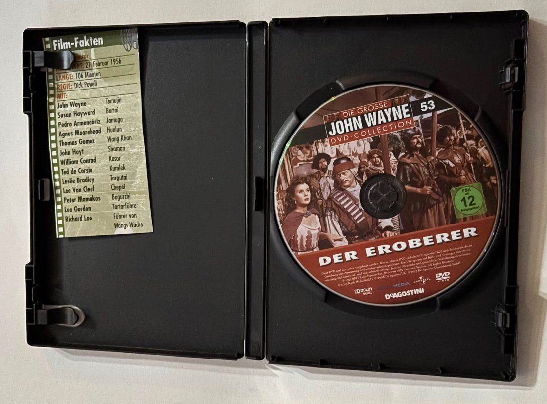 Tutti i DVDs: John Wayne Der Eroberer (1956) DVD Vol.53 – Usato da lupfig venduto da maniacs666 1