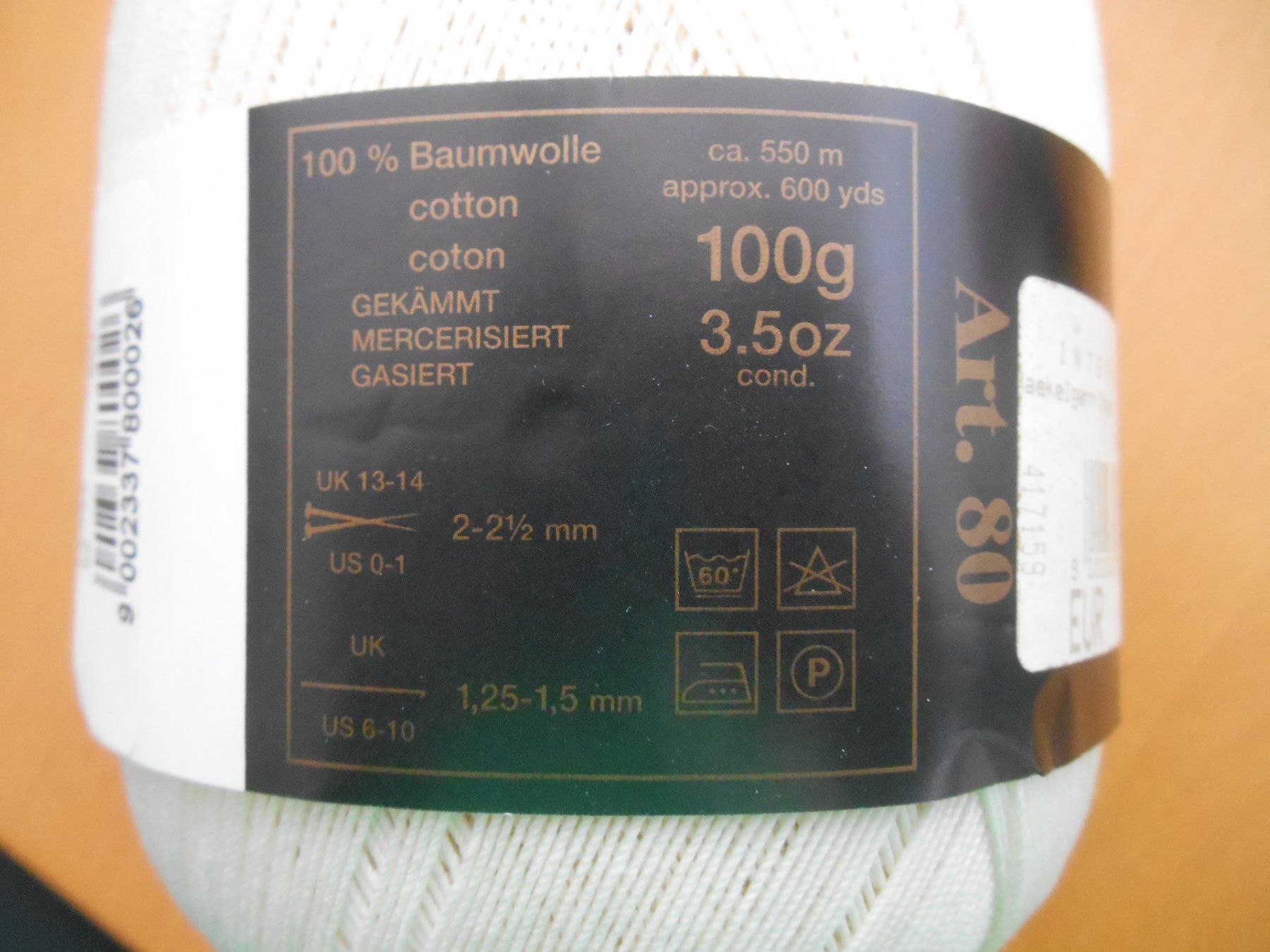 Wolle: 2 Häkelgarn à 100 g – Neu und originalverpackt aus Nussbaumen AG von MollyBI-20 2