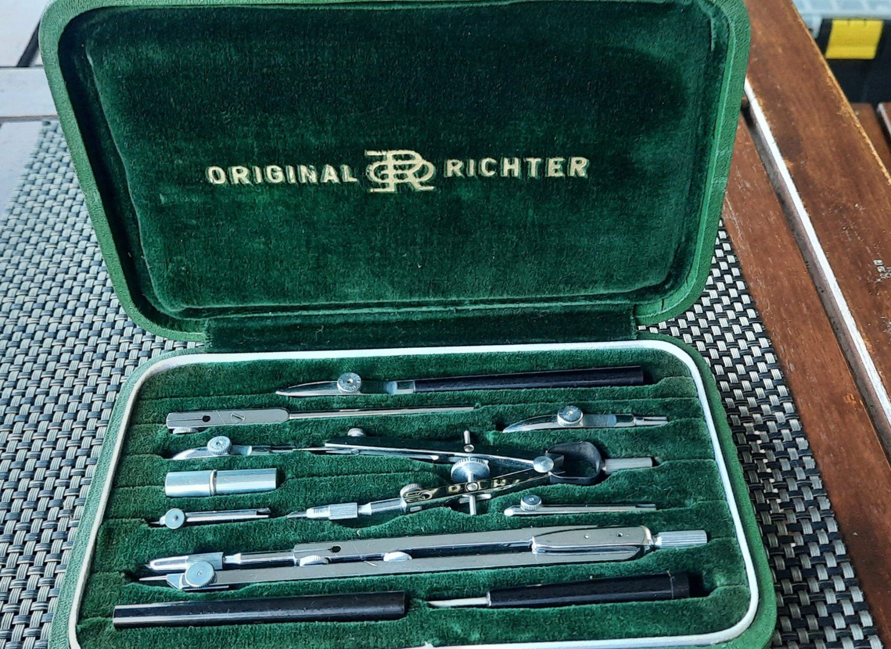 Compasso Set Originale Pracision E.O Richter & Co Vintage (Usato) a ...