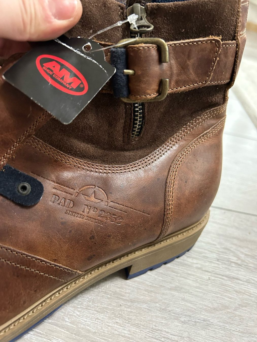 Herrenschuhe: AM Lederschuhe Gr. 45 – Neu (gemäss Beschreibung) aus Urdorf von Wolda3 1