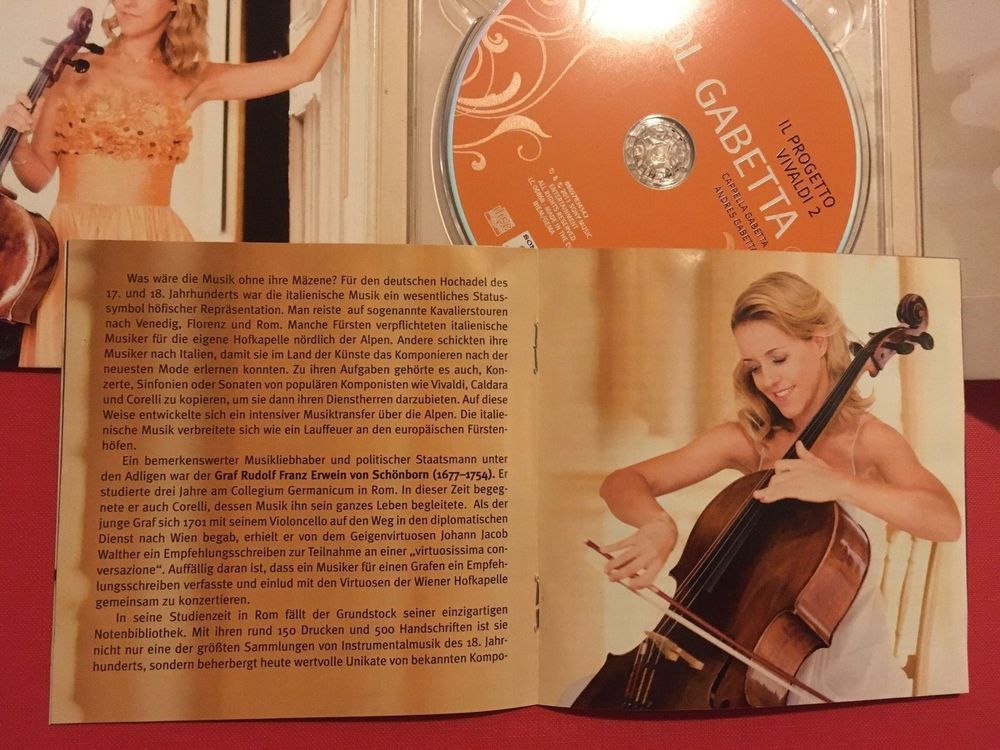 CD - Il progetto Vivaldi 2 - Sol Gabetta | Comprare su Ricardo