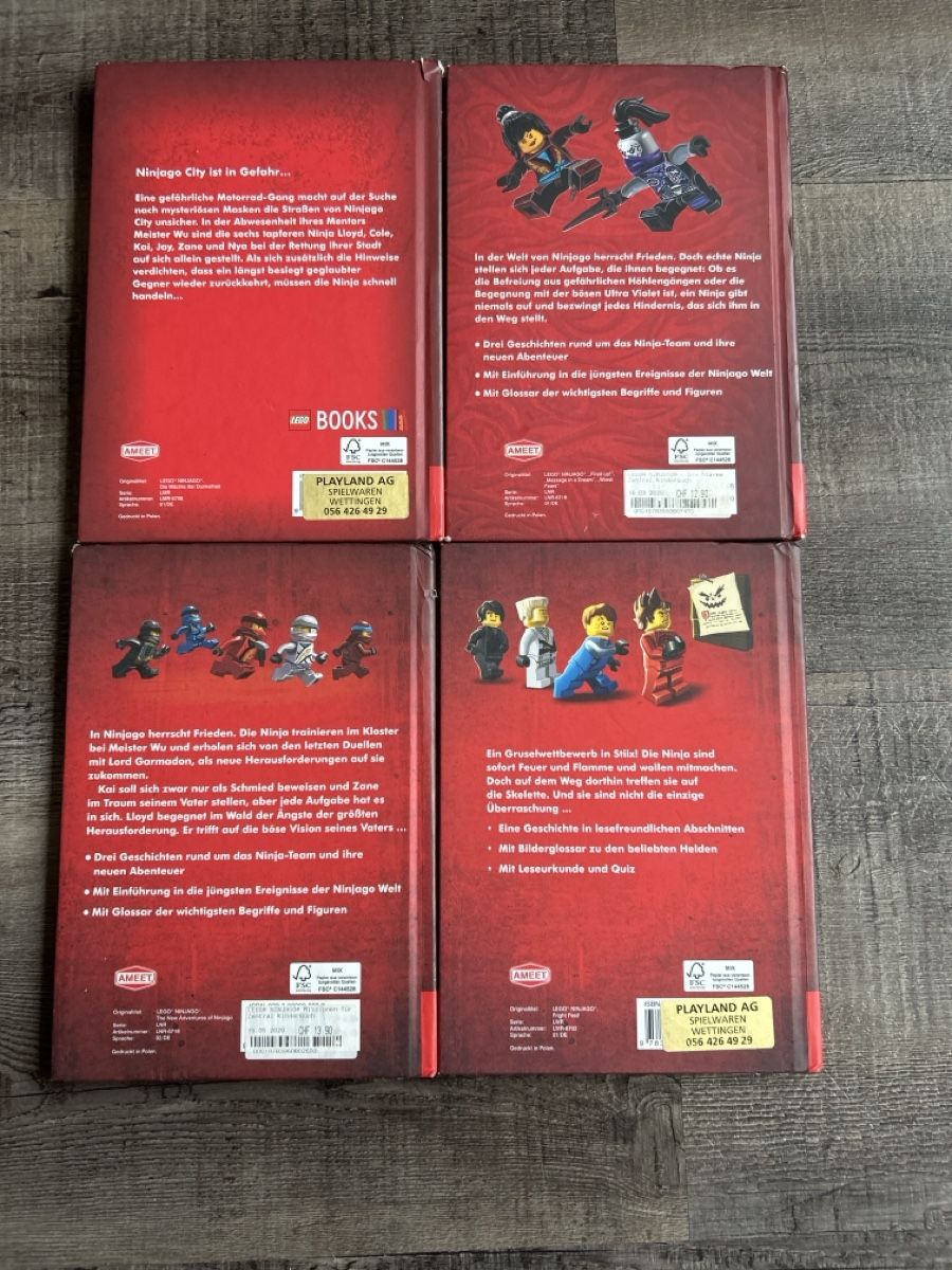 Bücher: Lego Ninjago Bücher – Gebraucht aus Nussbaumen AG von MatBin1234 1