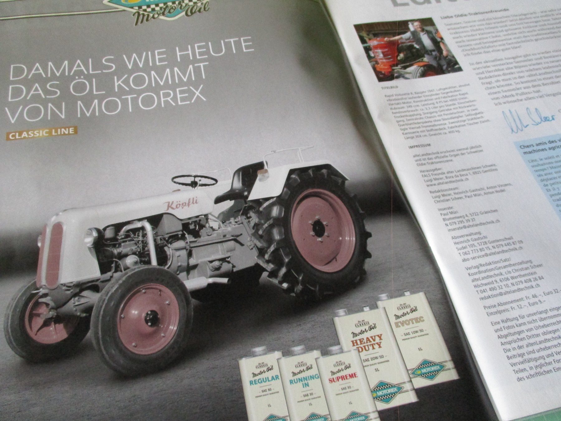 Riviste & Magazine: Alte Landtechnik, Zeitschrift Nr. 2, 2022 - Rapid – Usato da Ottikon Gossau ZH venduto da hokuspokus 1