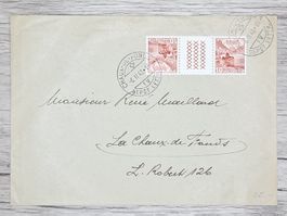 CL21 Enveloppe + Timbre Suisse 1943