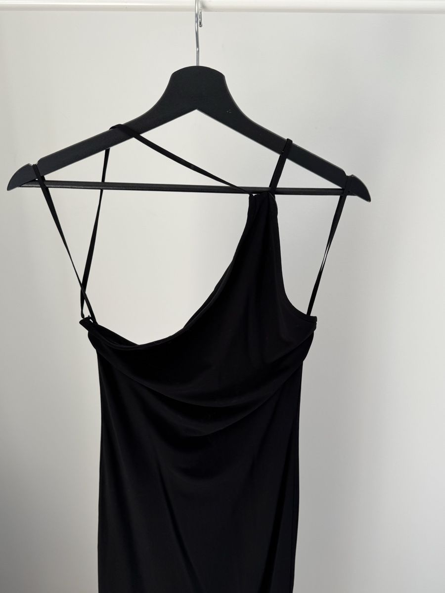 Dsquared2 Vestiti: DSQUARED2 schwarzes Backless Maxi-Abendkleid – Nuovo e nell'imballaggio originale da Zürich venduto da di_archive 2
