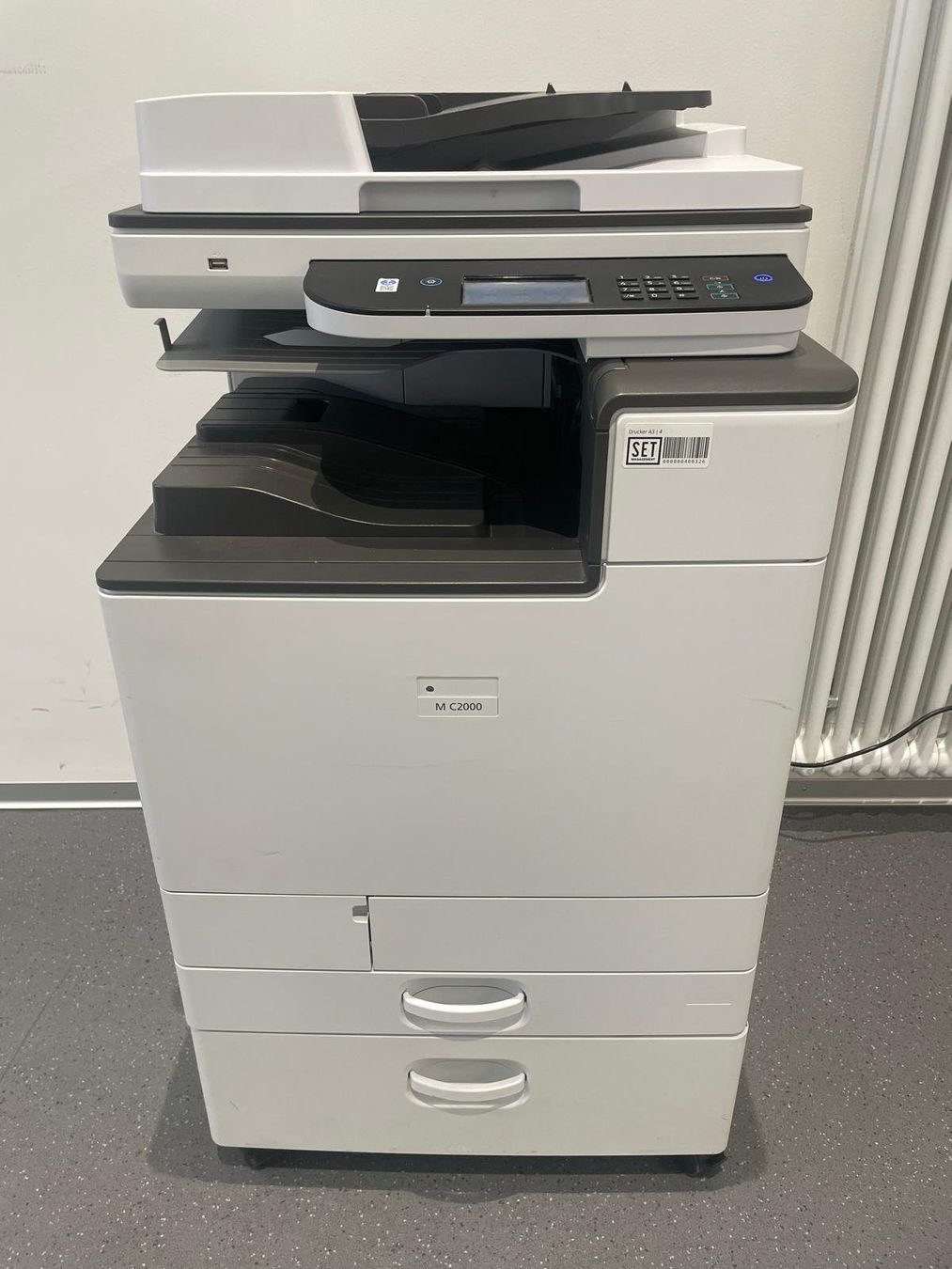 Ricoh Stampanti: Ricoh M C2000 Multifunktionsdrucker + Toner, Drucker Scanner – Usato da Zürich venduto da Lia107 2