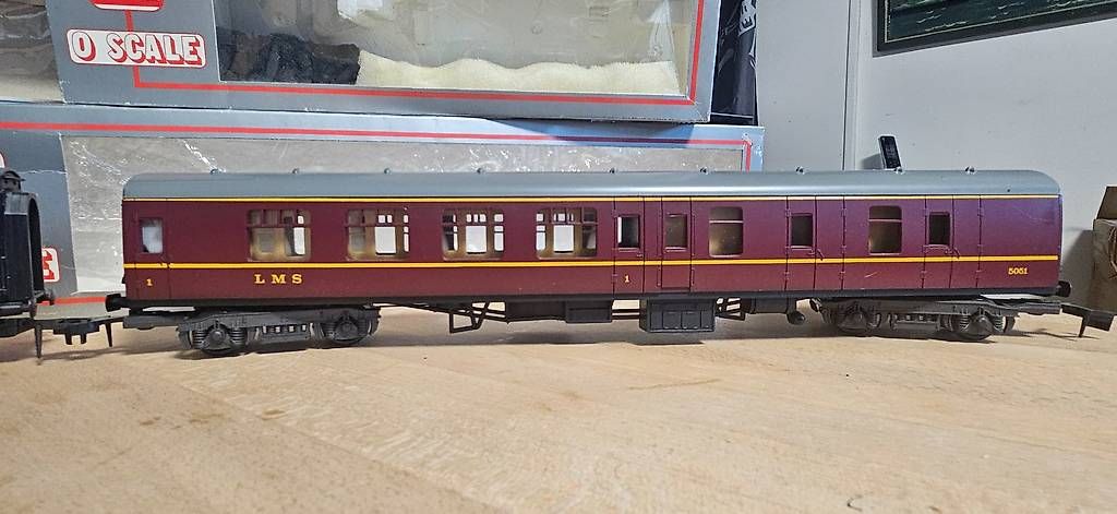 Modelleisenbahnen: Lima Spur 0 kompletter  LMS ZUG – Gebraucht aus Oberbalm von Drake60 1