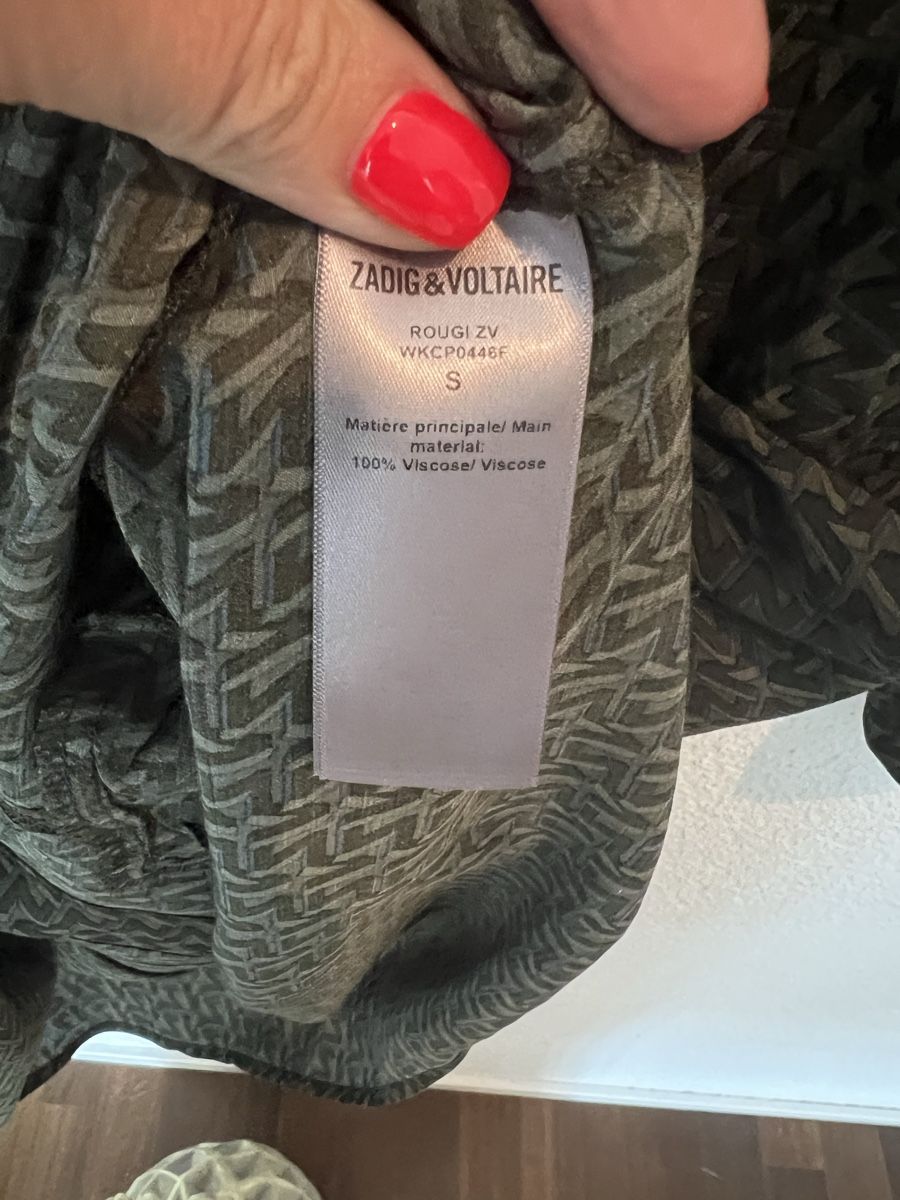 Tuniche: Zadig Voltaire Tunika / Blusenkleid – Usato da Winterthur venduto da Knueffchen 4