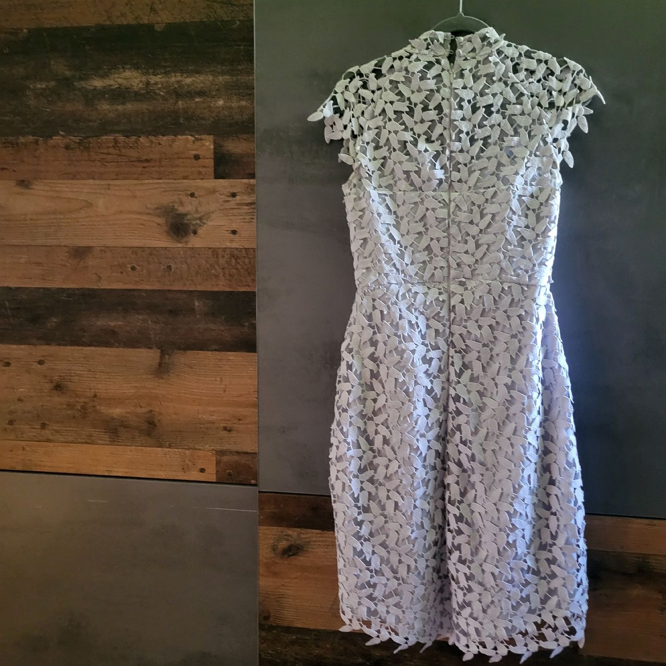 Robes: Kleid hellblau mit Spitzenmuster Grösse S  – D'occasion à Bennau par kay_hnr5