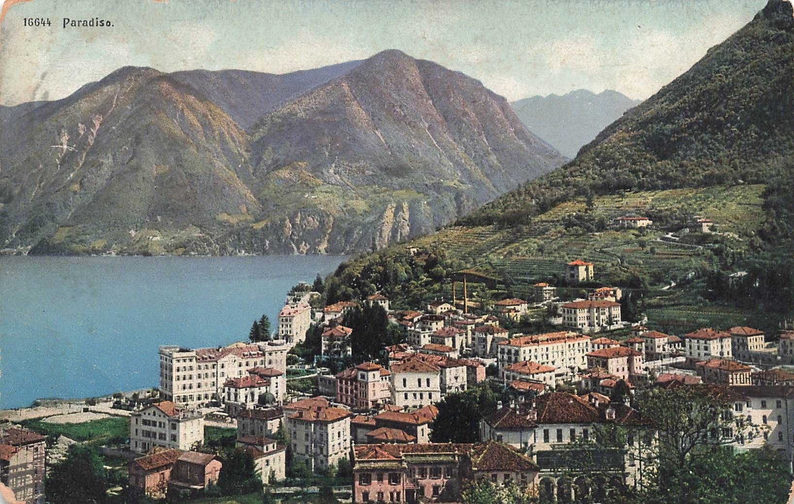 Cartoline postali: Paradiso TI Lago di Lugano – Usato da Biasca venduto da Blenio71