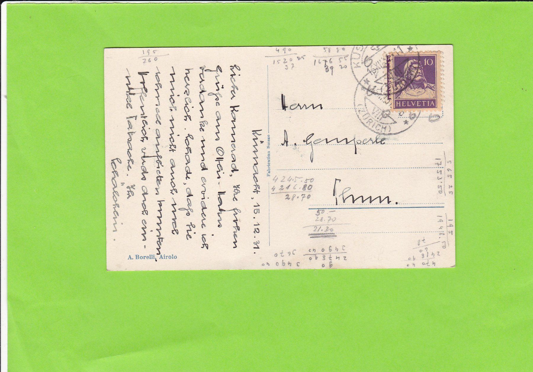 Cartes postales: Gotthardhospiz – D'occasion à St. Peterzell par neckertal 1