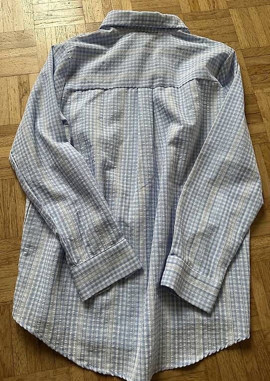 Blusen: Blau weiß karierte Bluse Gr.S – Gebraucht aus Stäfa von DearDarling 3
