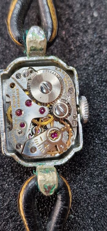 ✨ Timor Damen Uhr Art Deco 14mm Mechanisch Vintage ✨ (Gebraucht