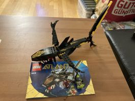 Lego 8058 Guardian of the Deep komplett mit Anleitung und Fi