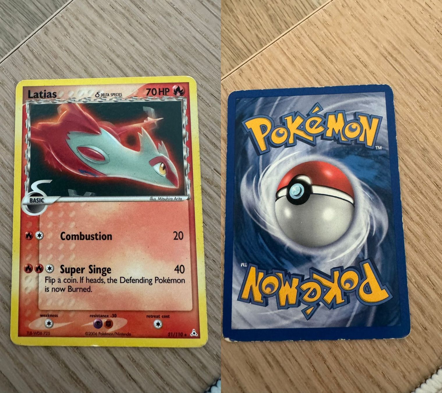 Pokémon Sammelbilder & Trading cards: Latias 21/110 – Gebraucht aus Chavannes-Renens von skywalker1942