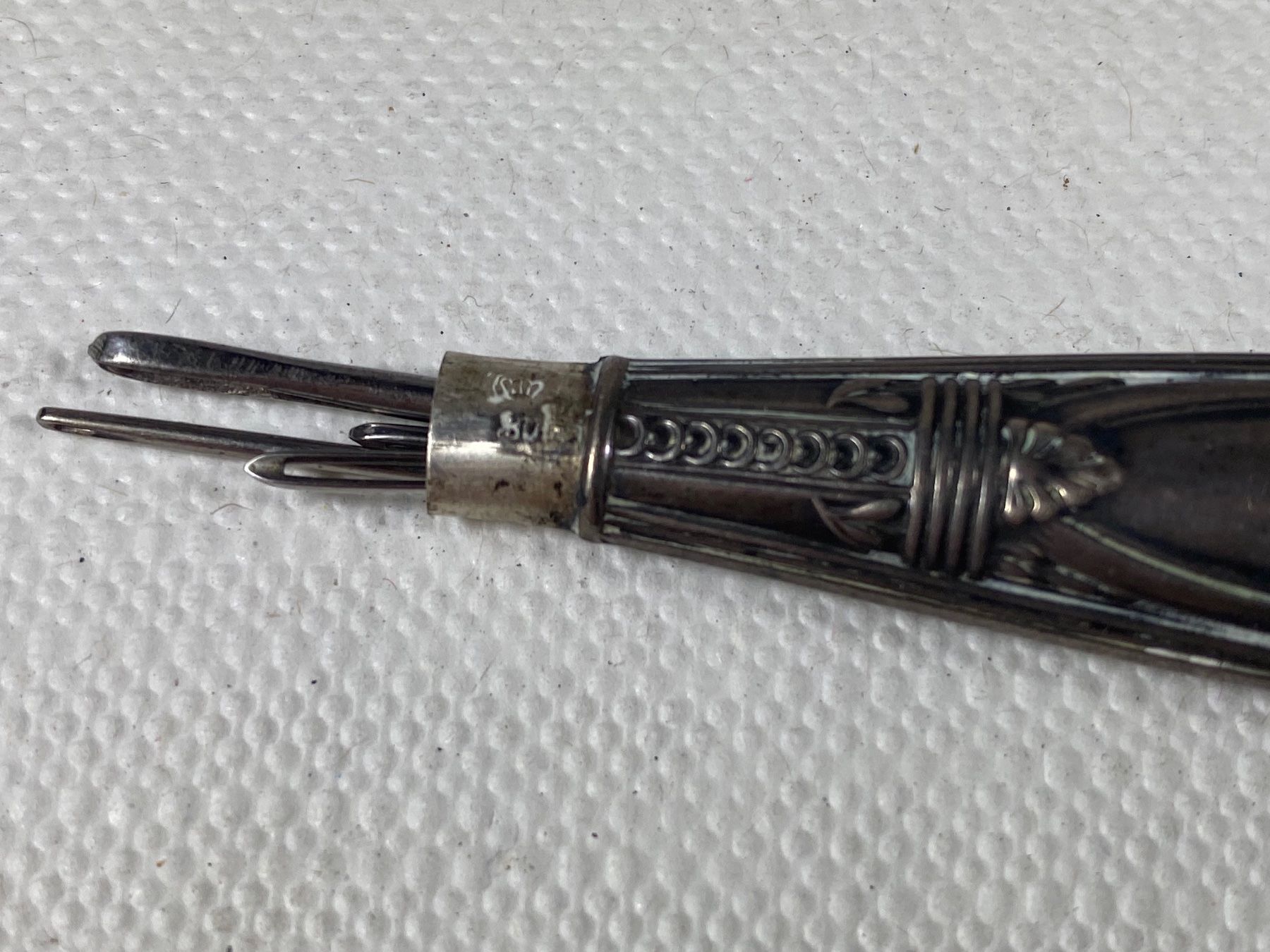 Tutti gli attrezzi: Jugendstil Handarbeitsbesteck Silber um 1900 – Usato da Winterthur venduto da dontcallmesailor 3