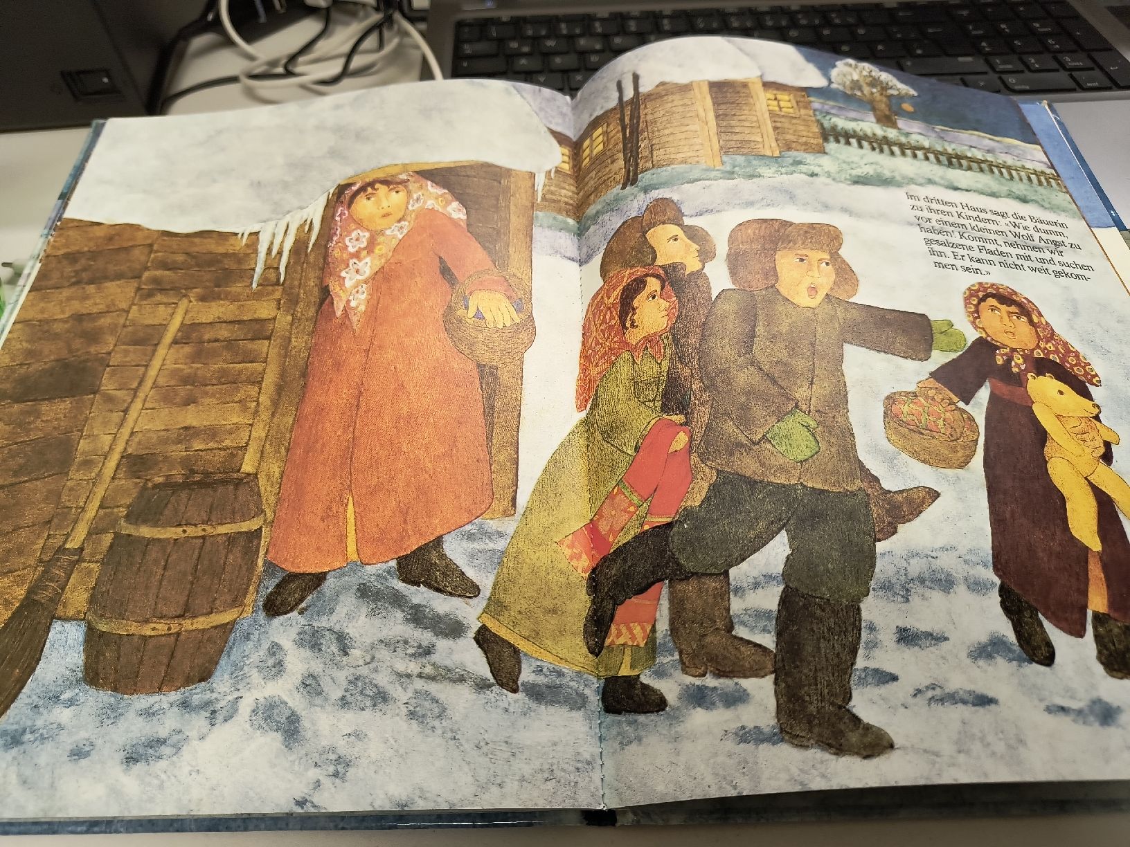 Libri: Winterliches Kinderbuch "Mach's gut kleiner Wolf" – Usato da Oberweningen venduto da Bumblebee2 2