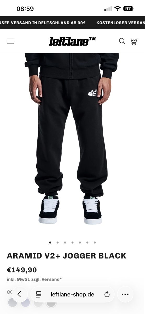 Pantaloni: Leftlane Aramid Motorradhose – Nuovo (secondo la descrizione) da Gunzgen venduto da Marc.Zimmerli