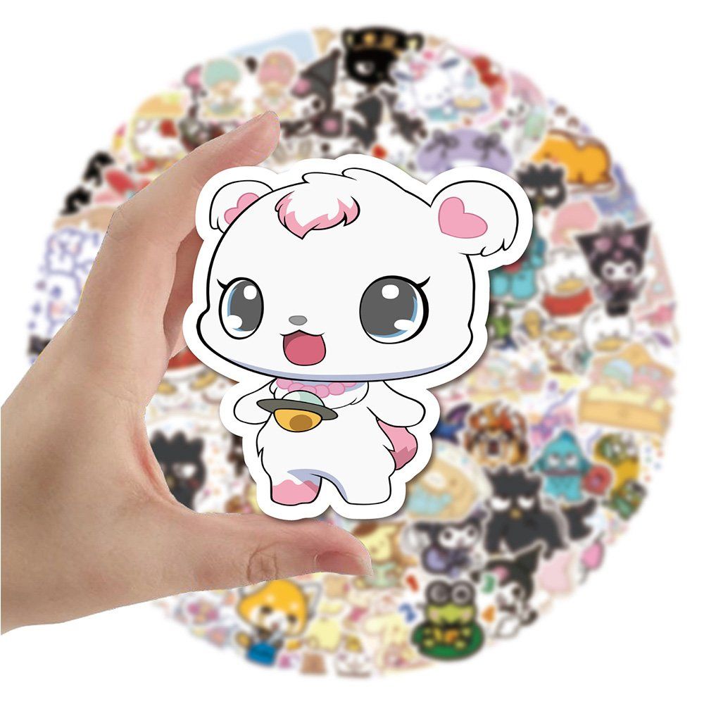 Sticker: 50 stk. Aufkleber Cartoon mix – Nuovo e nell'imballaggio originale da Uerkheim venduto da Kaufoption 3