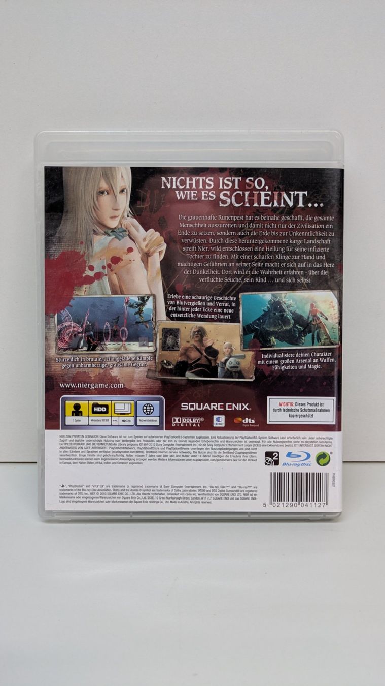 Giochi: NIER - PlayStation 3 – Usato da Menziken venduto da mame18 2