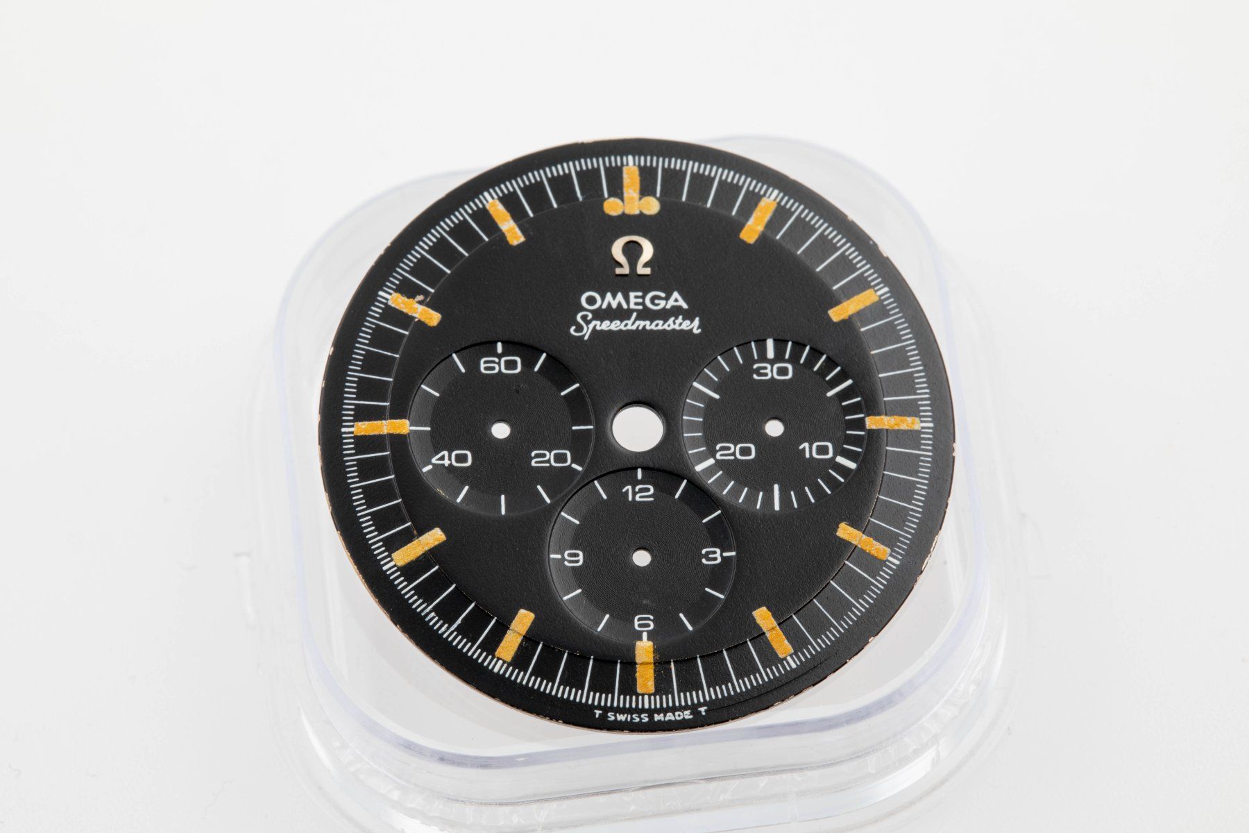 Omega Orologi: Omega Speedmaster Ed White step dial applied logo – Usato da Epalinges venduto da bracelet123