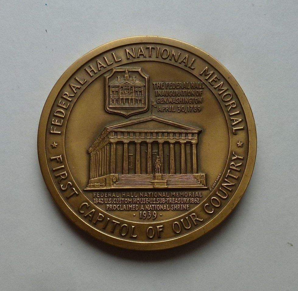 Medaillen: Medaille 1965 ++ 100 J. Freiheitsstatue – Gebraucht aus Walkringen von Casablanca777 1