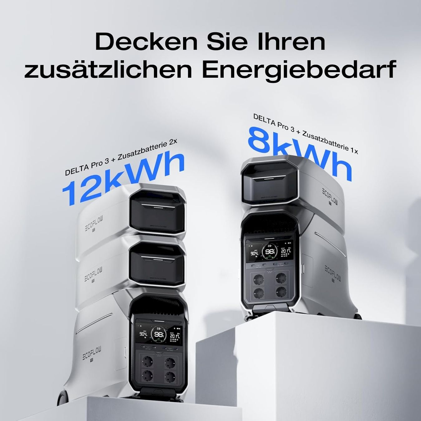 Ecoflow Batterie: EcoFlow DELTA Pro 3 Zusatzbatterie – Nuovo e nell'imballaggio originale da Bottighofen venduto da zaap 4