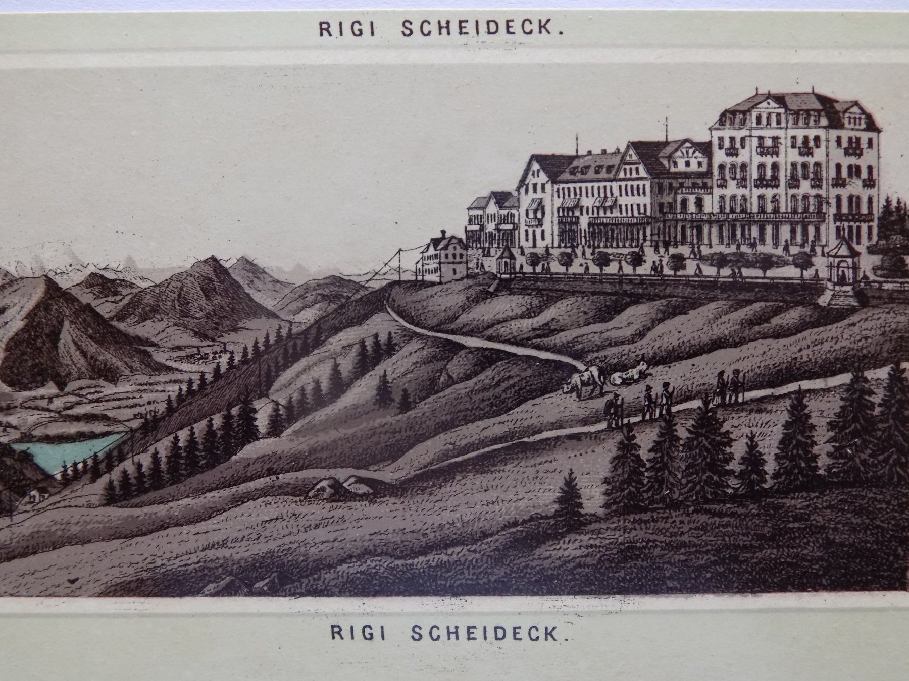 Gravures: Rigi Scheidegg – D'occasion à Risch par Antikfee 1