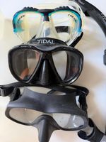 Tidal Cressi Problue Tauchmasken und Schnorchel gebraucht