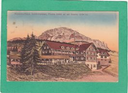 Flums Alpenkurhaus Schönhalden mit Guscha 1916