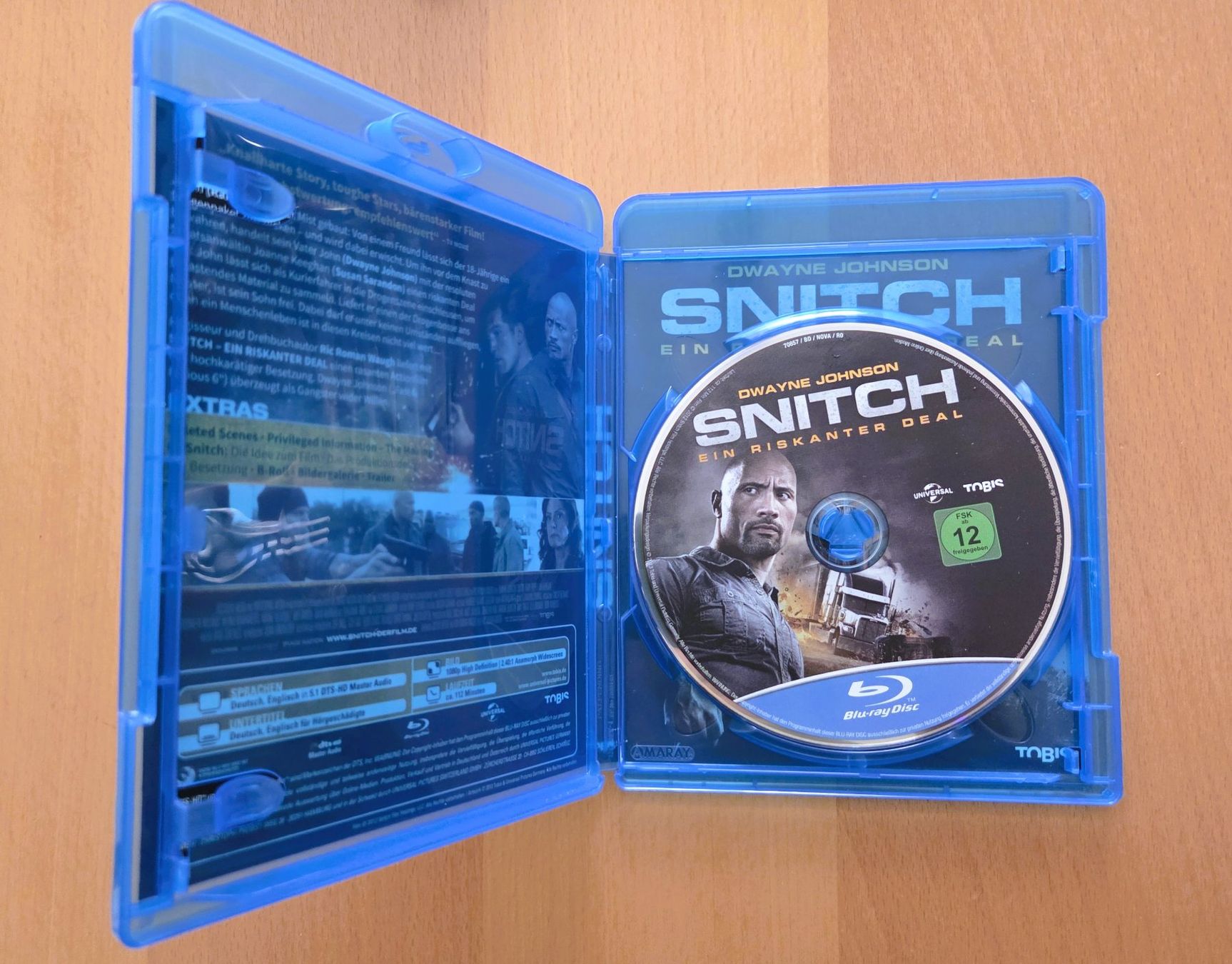 Tutti i DVDs: BLU-RAY DISC - SNITCH – Usato da Brüttisellen venduto da Nighttrain 1