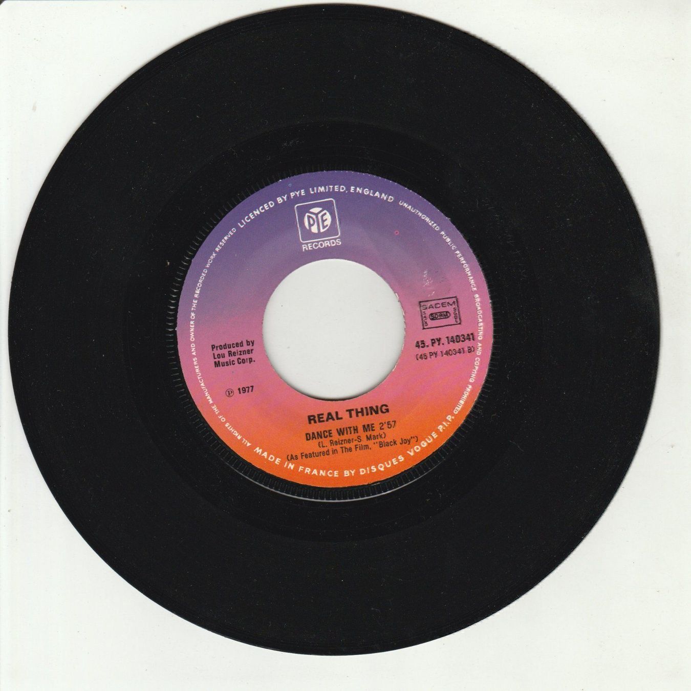 Dischi in vinile: Real Thing - Lightning strikes 7" Vinyl 1977 – Usato da Tübach venduto da JamesStone 3