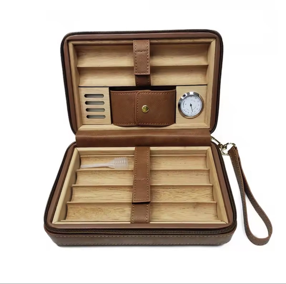 Autres tabacs: Zigarren Etui Leder Braun oder Schwarz – Neuf avec emballage d'origine à Flawil par swisstrendshop
