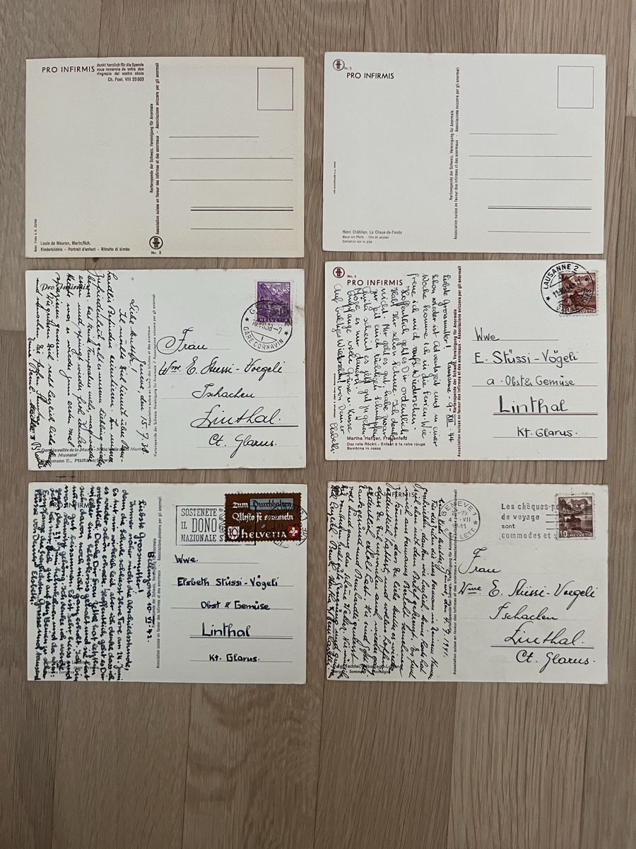 Cartes postales: Lot mit 22Stk. Pro Infirmis + Pro Juventute Ansichtskarten – D'occasion à Braunau par Desil2511 4