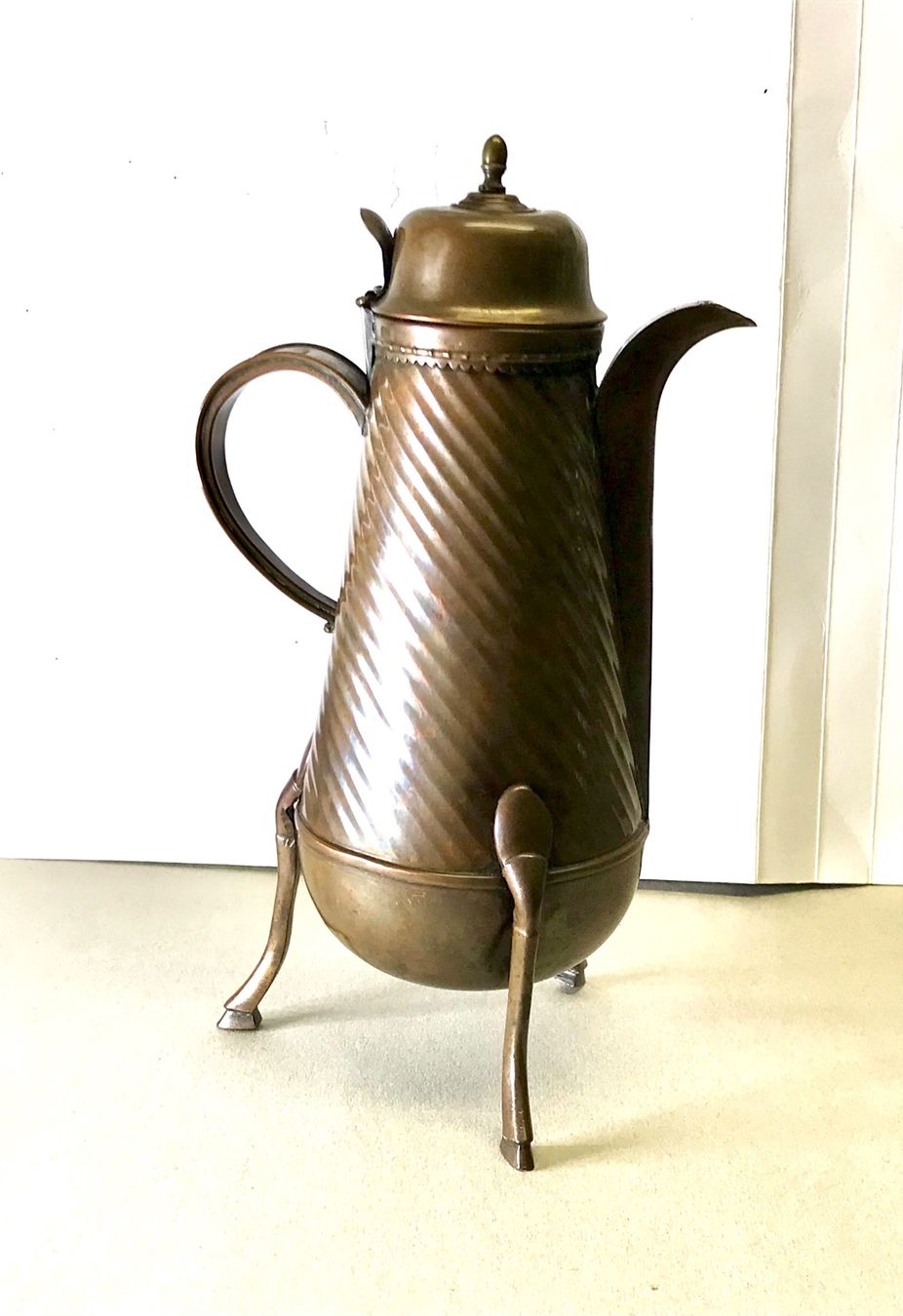 Tutte le decorazioni: Antike evl. Berner Kaffee Kanne,   23cm hoch – Usato da Füllinsdorf venduto da unda2 3