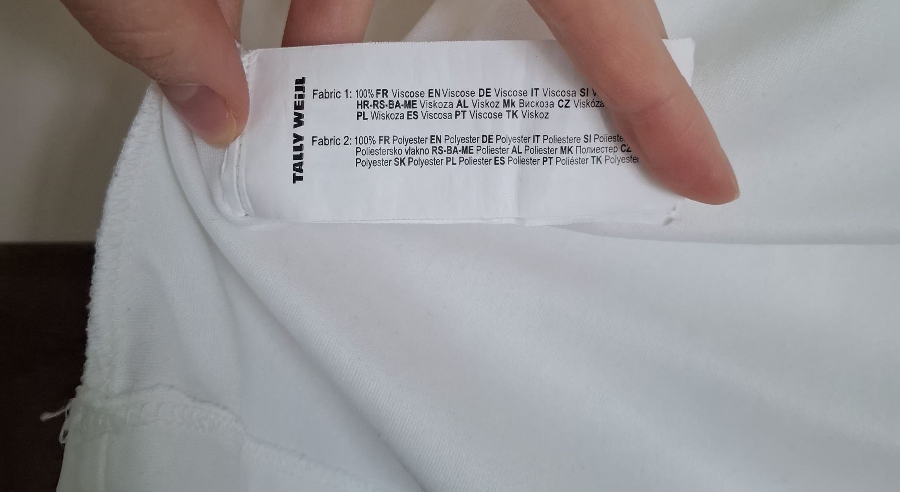 Tally Weijl Vestiti: Langes Sommerkleid weiss Grösse S – Usato da Ballwil venduto da Mirjam789 4