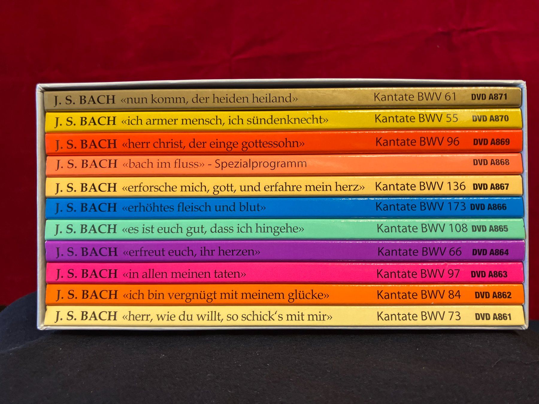 Tutti i DVDs: J.S. Bach-Stiftung St.Gallen – Usato da St-Maurice venduto da Ne-pomuk 1