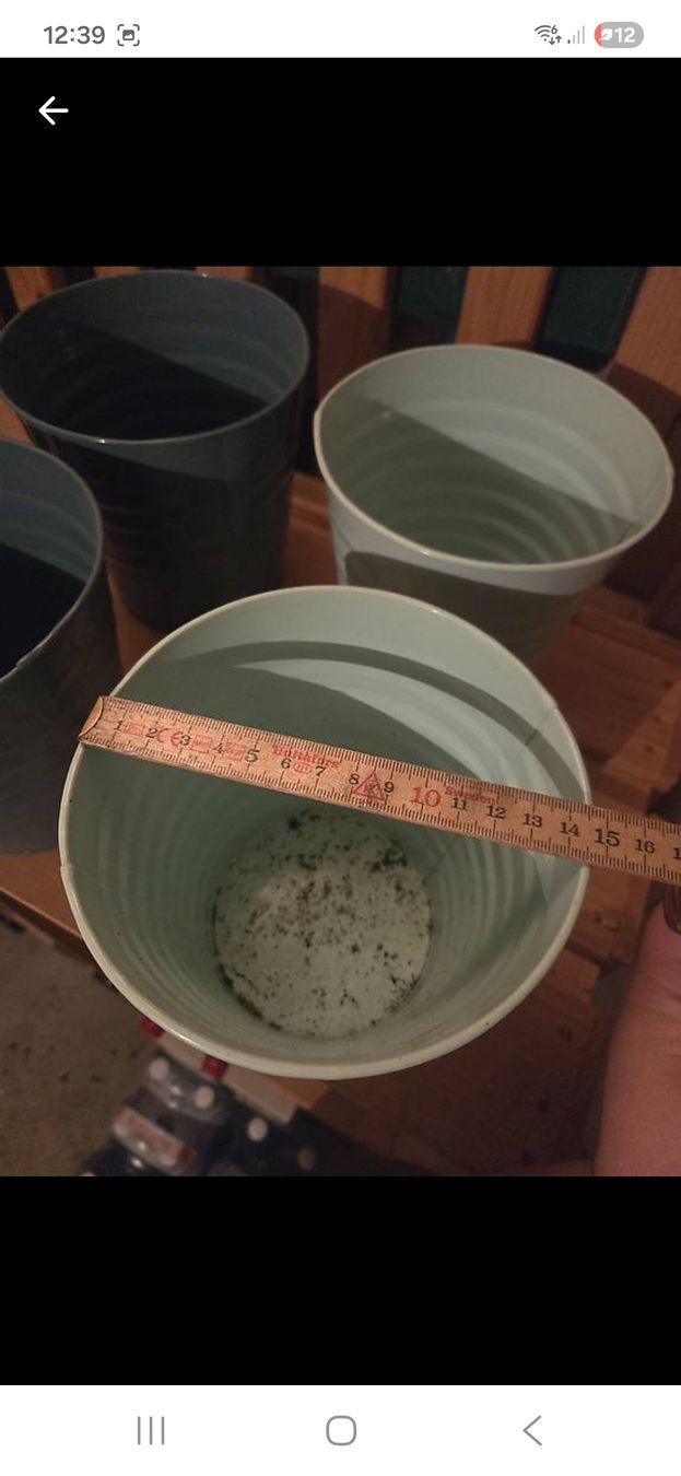 Blumentöpfe: Blumentöpfe 4er Ø 16cm – Gebraucht aus Thun von Jaso8 1