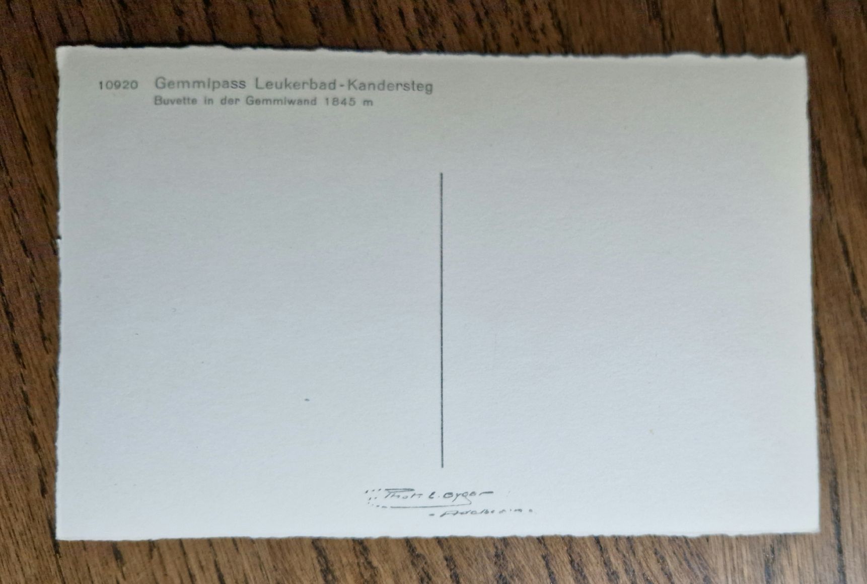 Cartoline postali: Buvette in der Gemmiwand – Usato da Ebikon venduto da Donar50 1