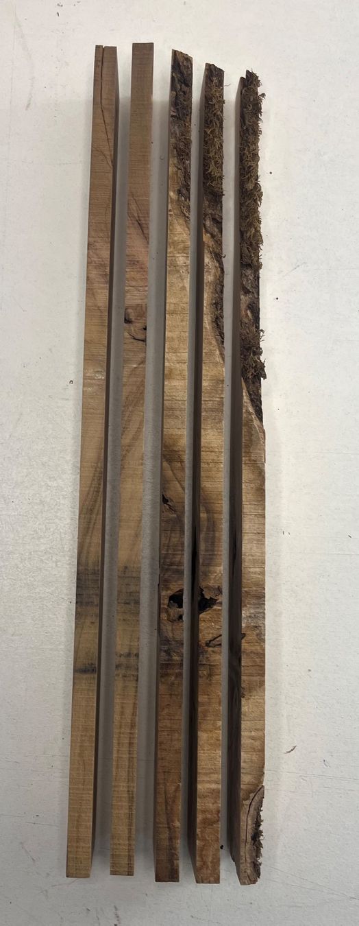 Articoli in legno: 5 Stk. Olivenholz – Usato da Weinfelden venduto da Kathydoes 3