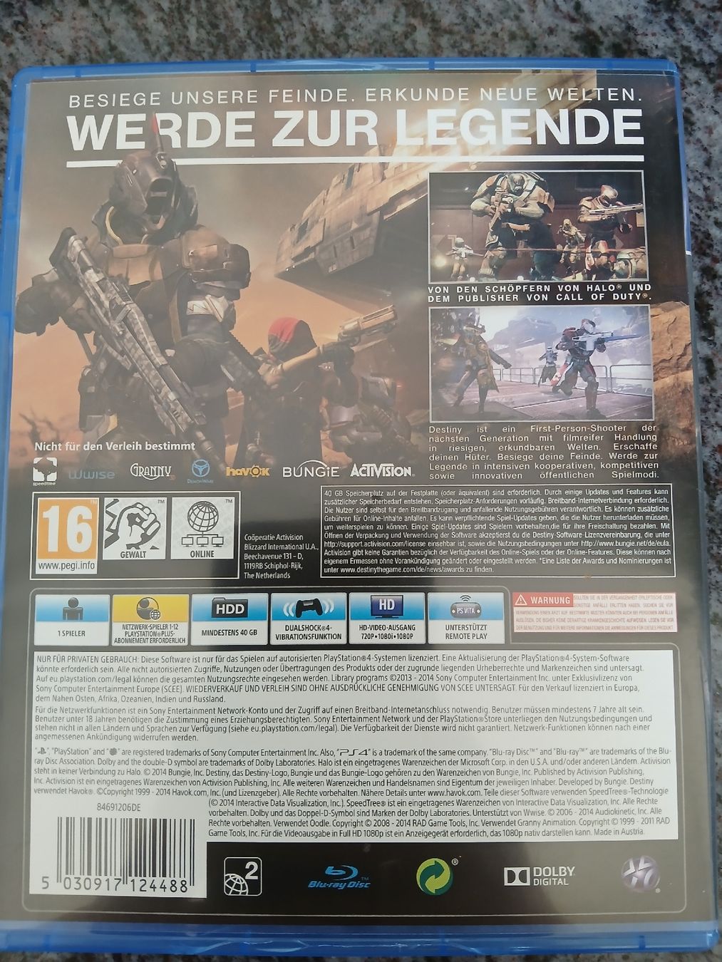 Jeux: PS4 Spiel Destiny neuwertig – D'occasion à Kriens par BenjaminsTokey 1