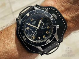 HEUER VINTAGE BUNDESWEHR “3H” FLYBACK CHRONOGRAPH REF. 1550