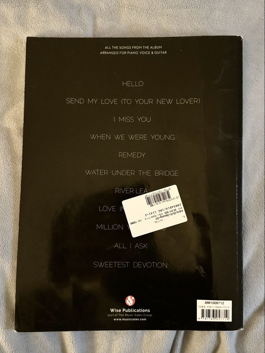 Libri: Adele 25 Songbook - Piano, Vocal, Guitar – Usato da solothurn venduto da mil_ja.t 2