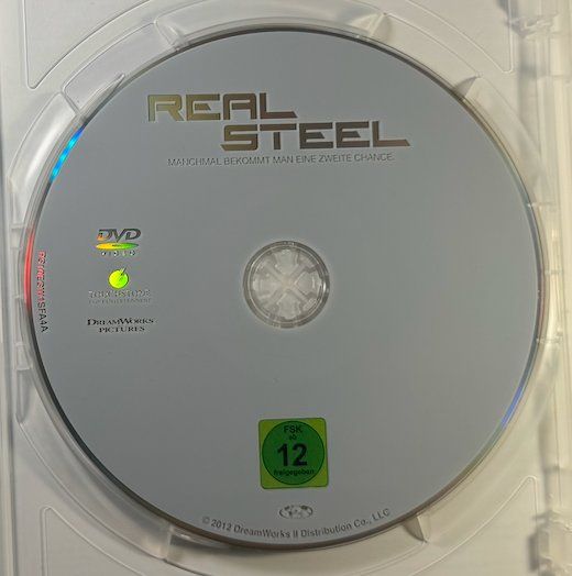 Tutti i DVDs: DVD REAL STEEL - HUGH JACK,AM – Usato da Wisen venduto da gigisna 1