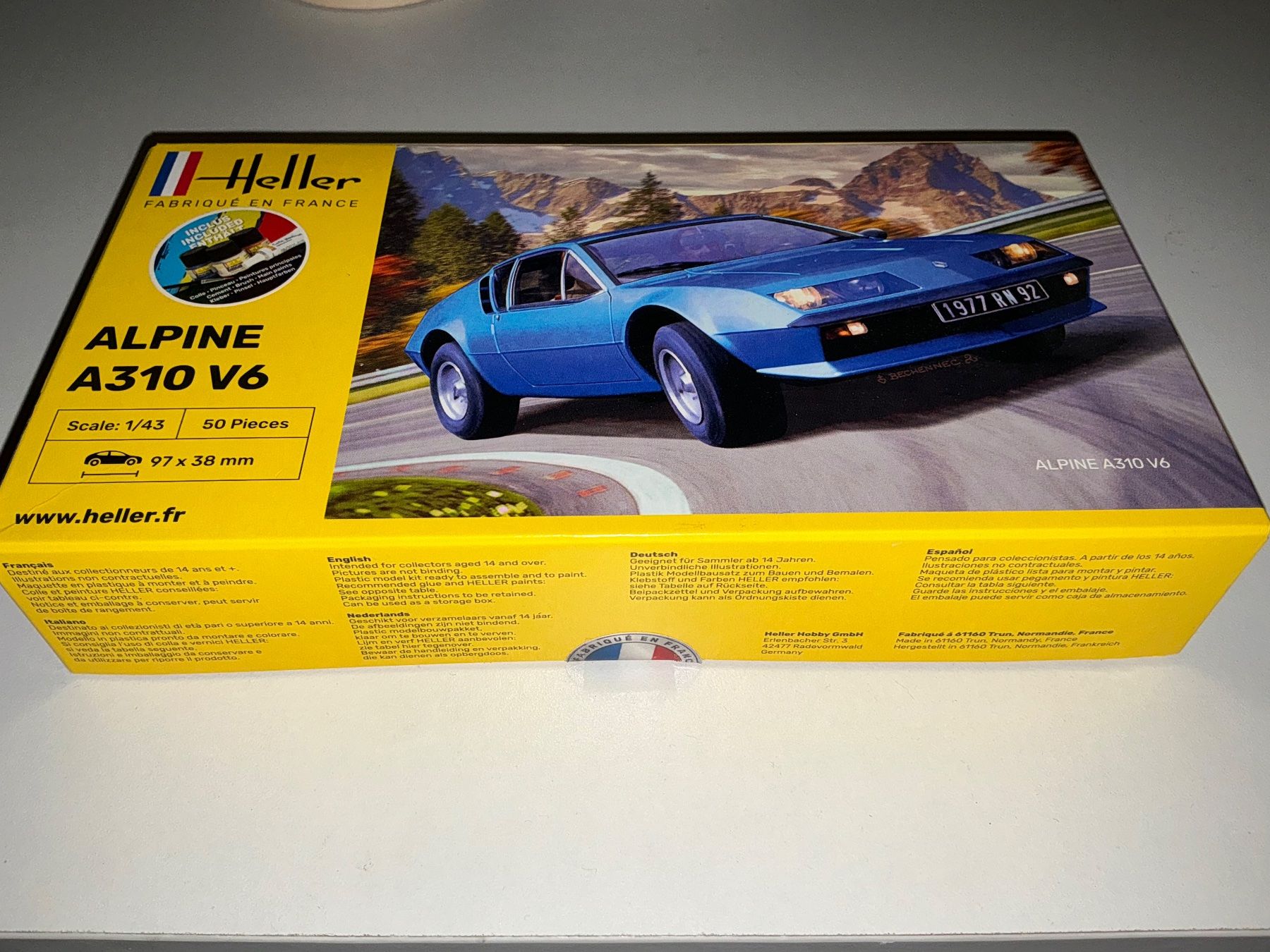 Modellini d'auto: Alpine A310 - Starter Kit im Maßstab 1:43 – Usato da Altnau venduto da mar_kfk2 1