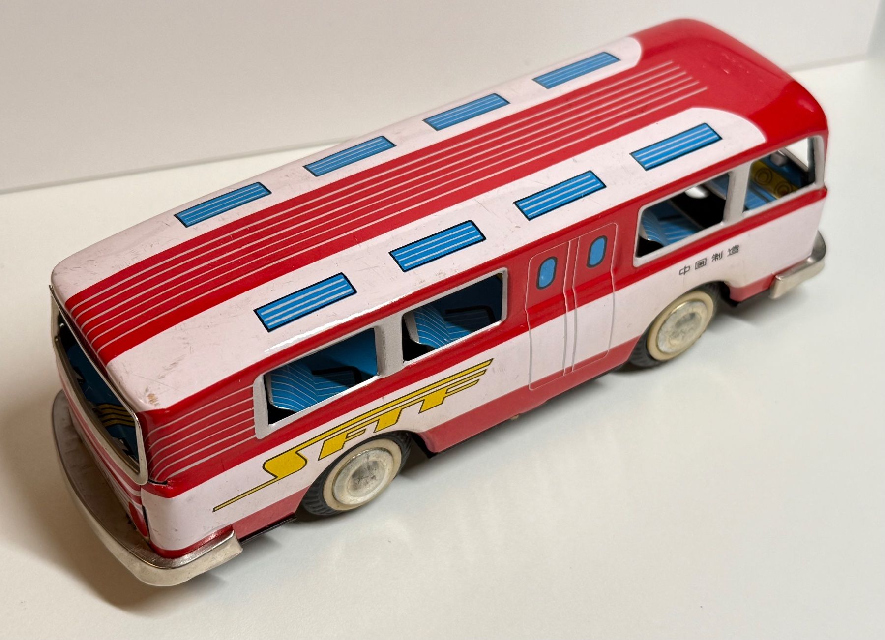 Modellini d'auto: Car en tôle lithographiée de SFTF – Usato da Denges venduto da peumens 5