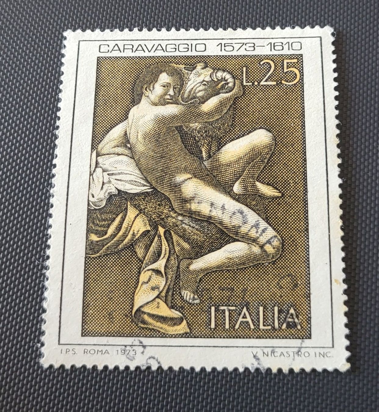 Tutti i francobolli: Italien 1973 briefmarke – Usato da St Gallen venduto da Stampsalshobby