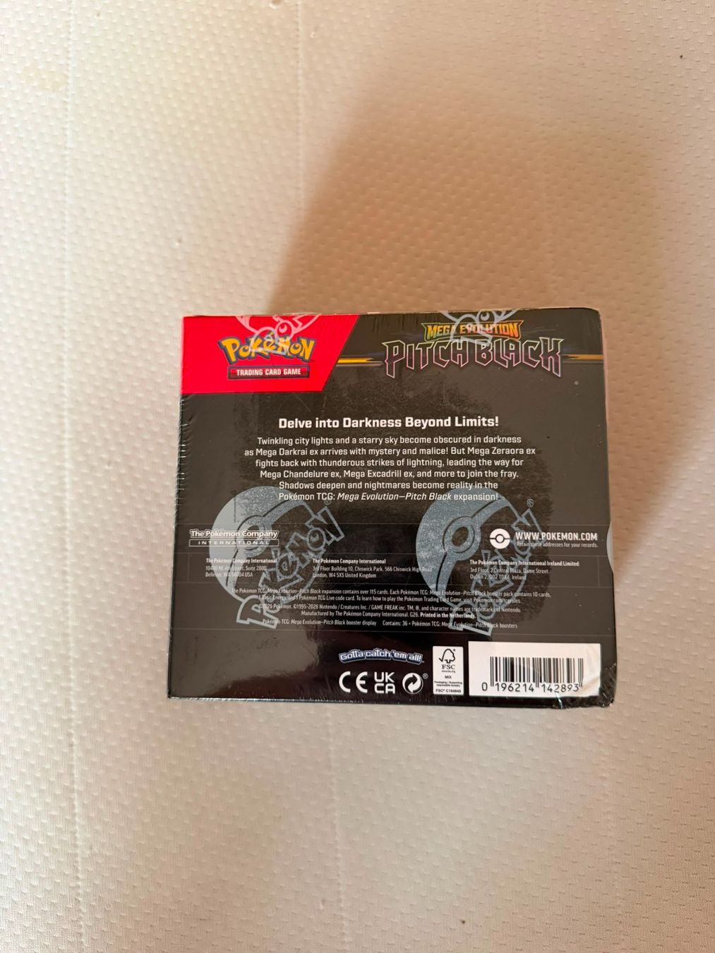 Pokémon Sammelbilder & Trading cards: Pokemon Pitch Black Booster Display EN – Neu und originalverpackt aus Regensdorf von Evoo03 4
