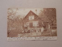 Echtphoto Karte Niederteufen App. 1903