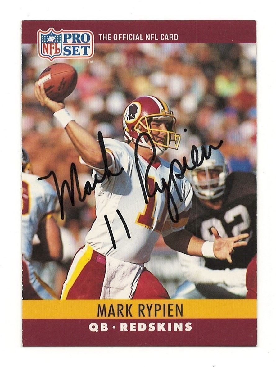 Autographes: MARK RYPIEN  NFL-STAR ORIGINAL AUTOGRAMM – D'occasion à Basel par verano1000
